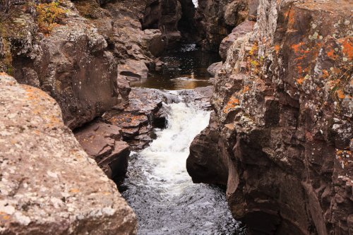 The falls of the Temperance River